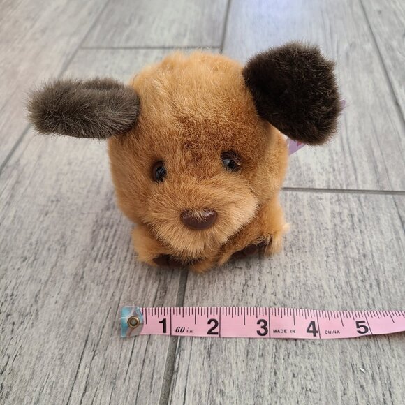 Vintage Puffkins Plush Lucky the Rabbit & Fetch the Dog 1997 Swibco with Tags - Picture 9 of 14